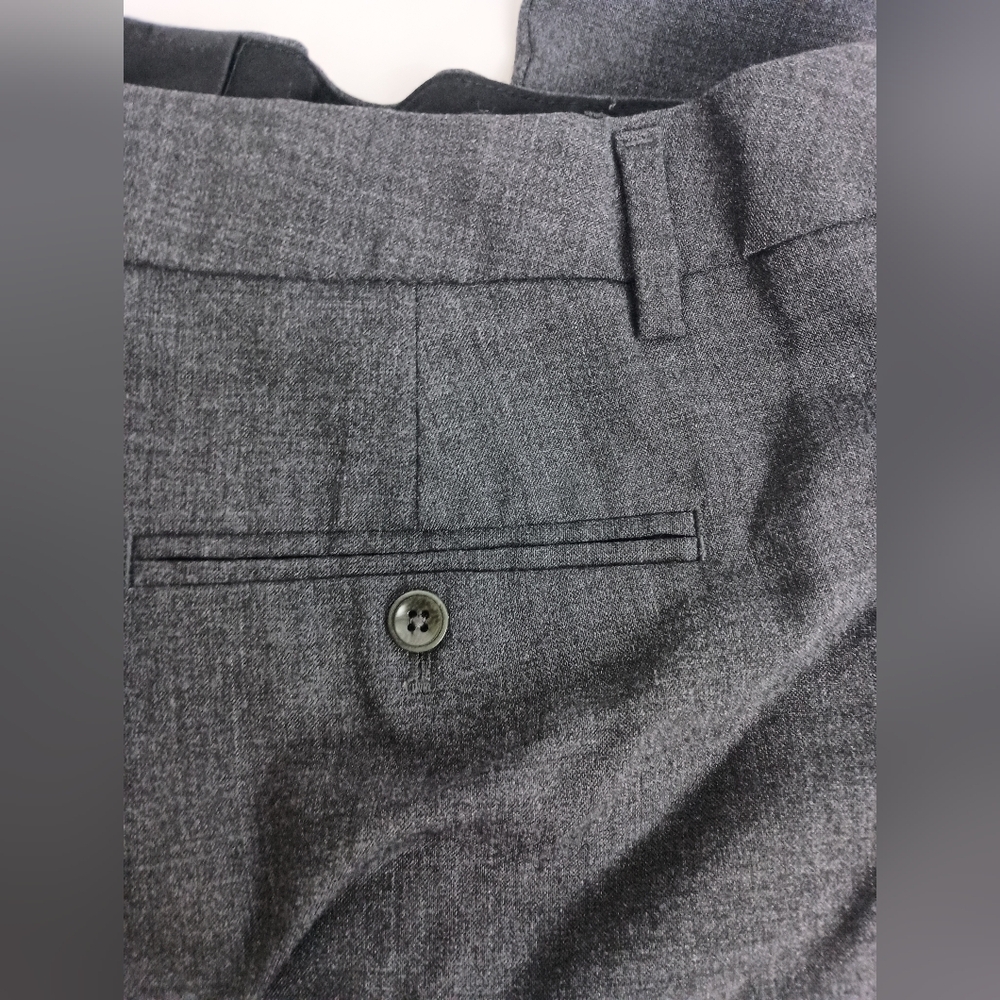 Gap Solid Gray Perfect Trousers Office Work Busin… - image 6